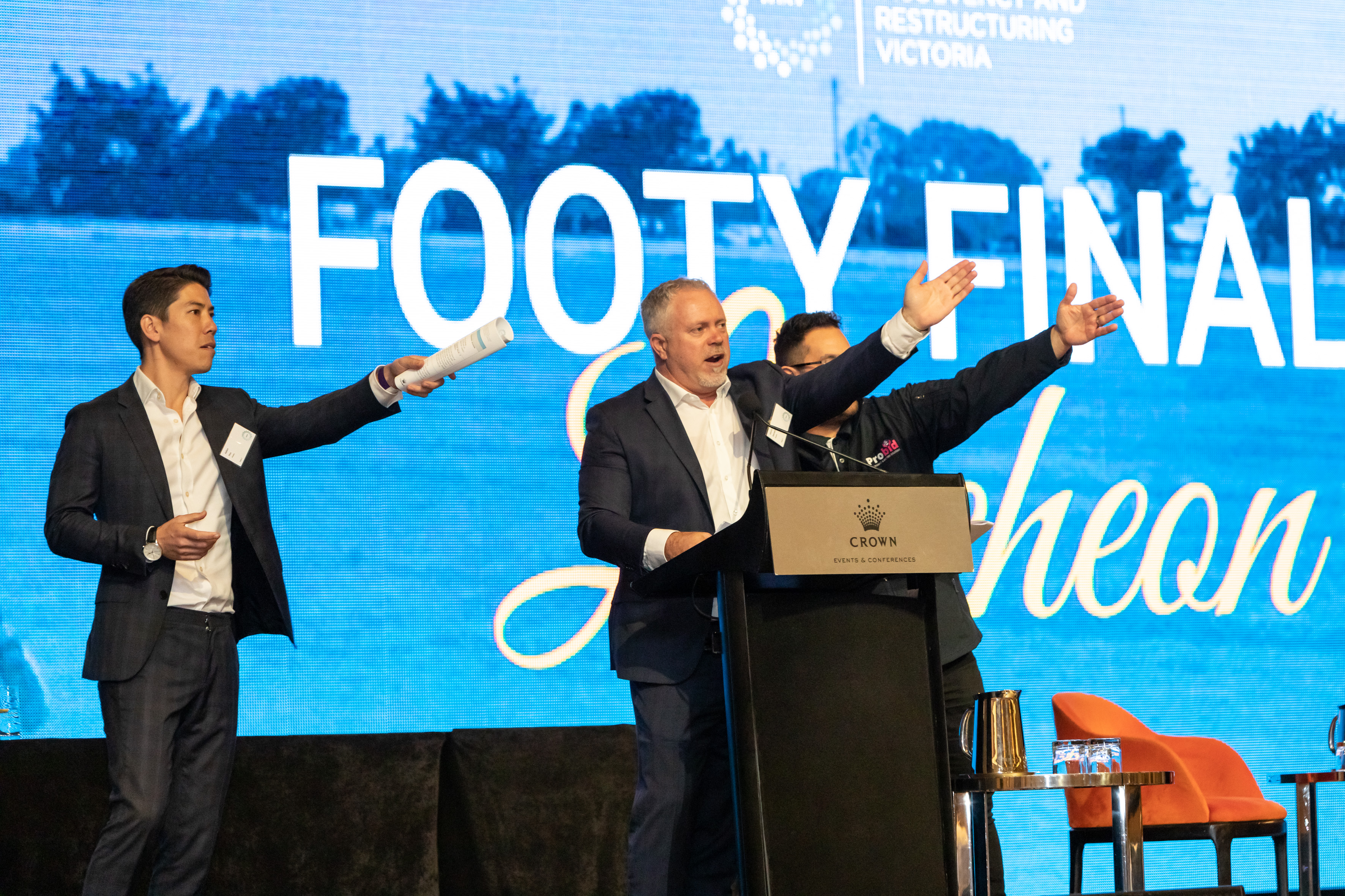 Pro Bid live auction event at Crown Events